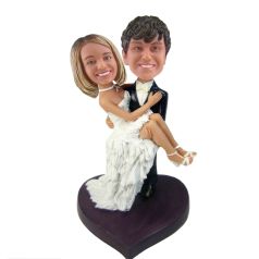 Wedding Bobblehead CakeToppers