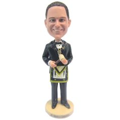 Freemason bobblehead