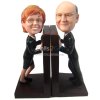 Bookend Couple BobbleHead Dolls