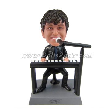 Electronic organ player bobblehead