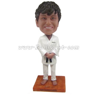 Taekwondo Bobblehead, Karate Master Bobble Head