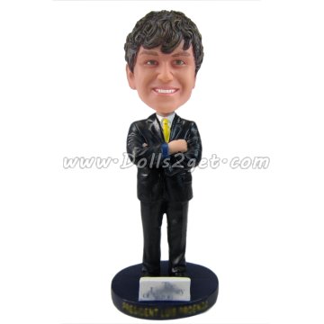 Businessman bobblehead, boss bobblehead