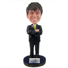 Businessman bobblehead, boss bobblehead