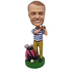 customized golf bobblehead