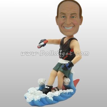 water skiing bobblehead