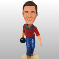 Bowler bobblehead