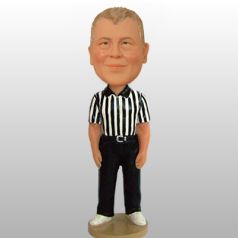 Referee bobblehead