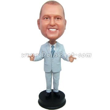 Groomsmen bobble head