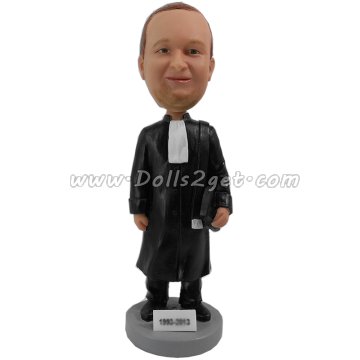 Pastor bobblehead