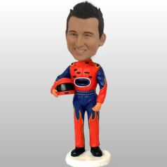 Racer bobblehead