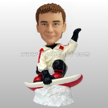 Snowboarder bobblehead