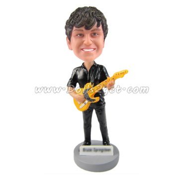 Bassist player bobble head