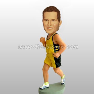 Runner bobblehead