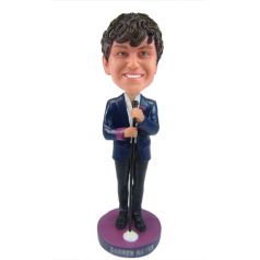 Singer bobble head