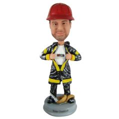 Fireman bobblehead gift