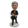 Business men In a hurry bobblehead