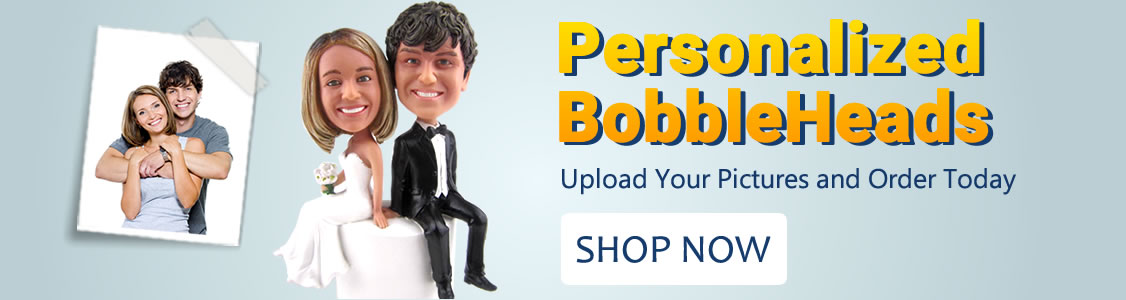 Custom Fishing Fisherman Bobbleheads [52253] - $69.90 @ Dolls2u -  Bobbleheads Sculpted From Your Photos